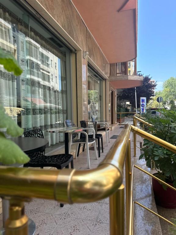 Balkón nebo terasa v ubytování Hotel Edland