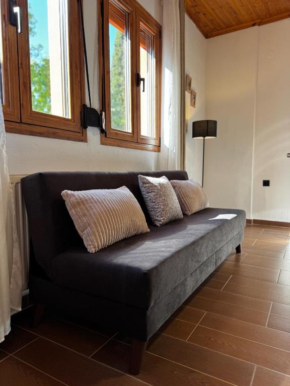 Posezení v ubytování Villa del Vino