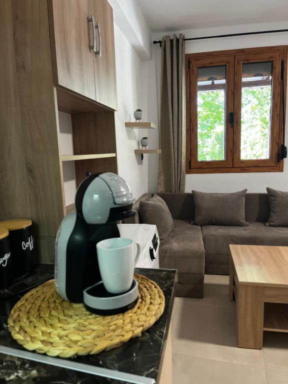 Posezení v ubytování Villa del Vino