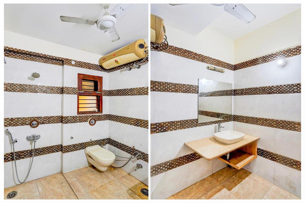 Koupelna v ubytování Hotel O Le Regent