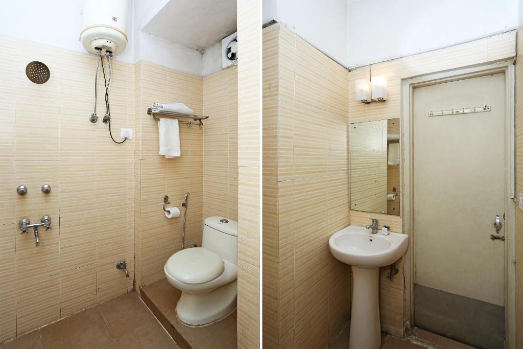 Koupelna v ubytování Super Hotel O Gem 92