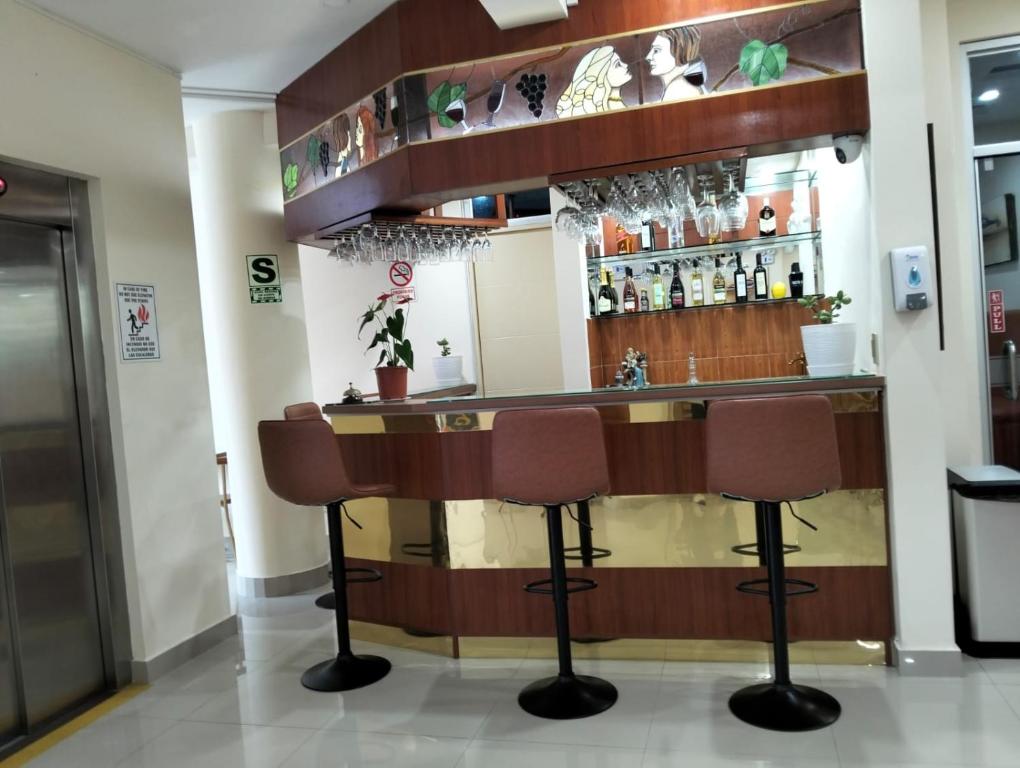 Lounge nebo bar v ubytování Hotel Soul Mate Inn