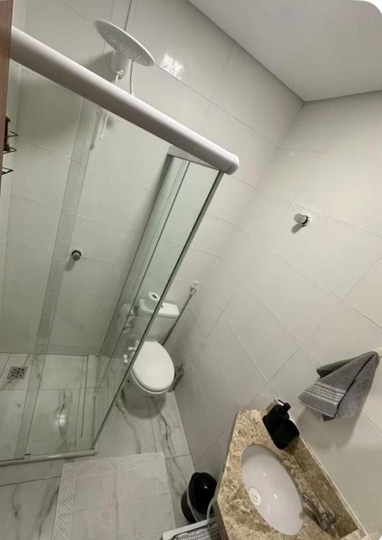 Koupelna v ubytování Flat proximo a Unifip