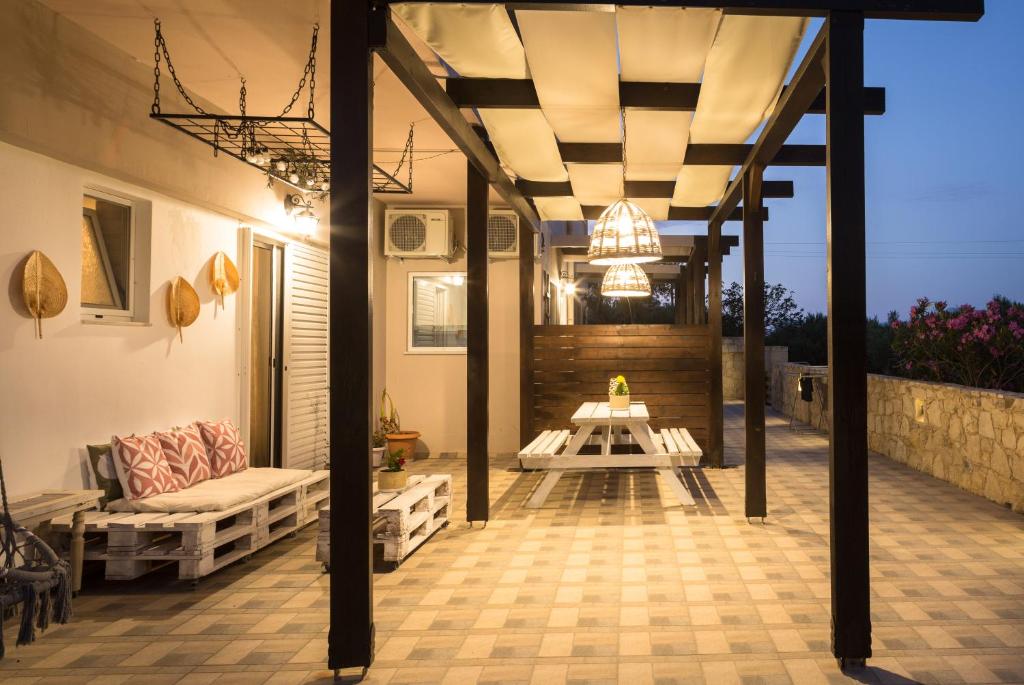 Posezení v ubytování EvaEle Luxury Apartments