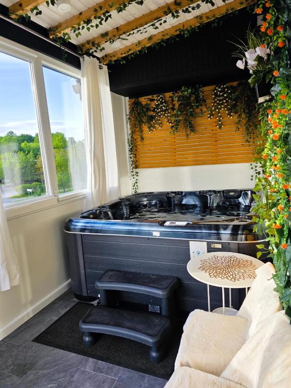 Posezení v ubytování Deluxe Apartments Franjkovic