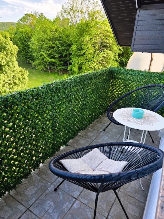 Balkón nebo terasa v ubytování Deluxe Apartments Franjkovic