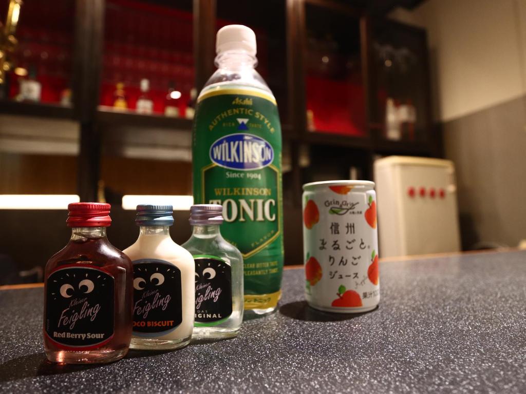 Nápoje v ubytování 柏屋旅館アネックス