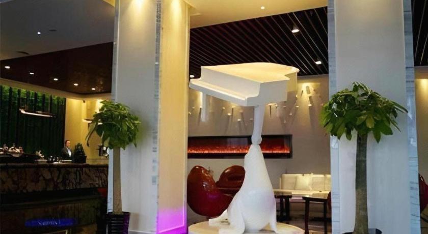 Posezení v ubytování Jinjiang Metropolo Hotel - Shanghai Jinshanzhui Fishing Village