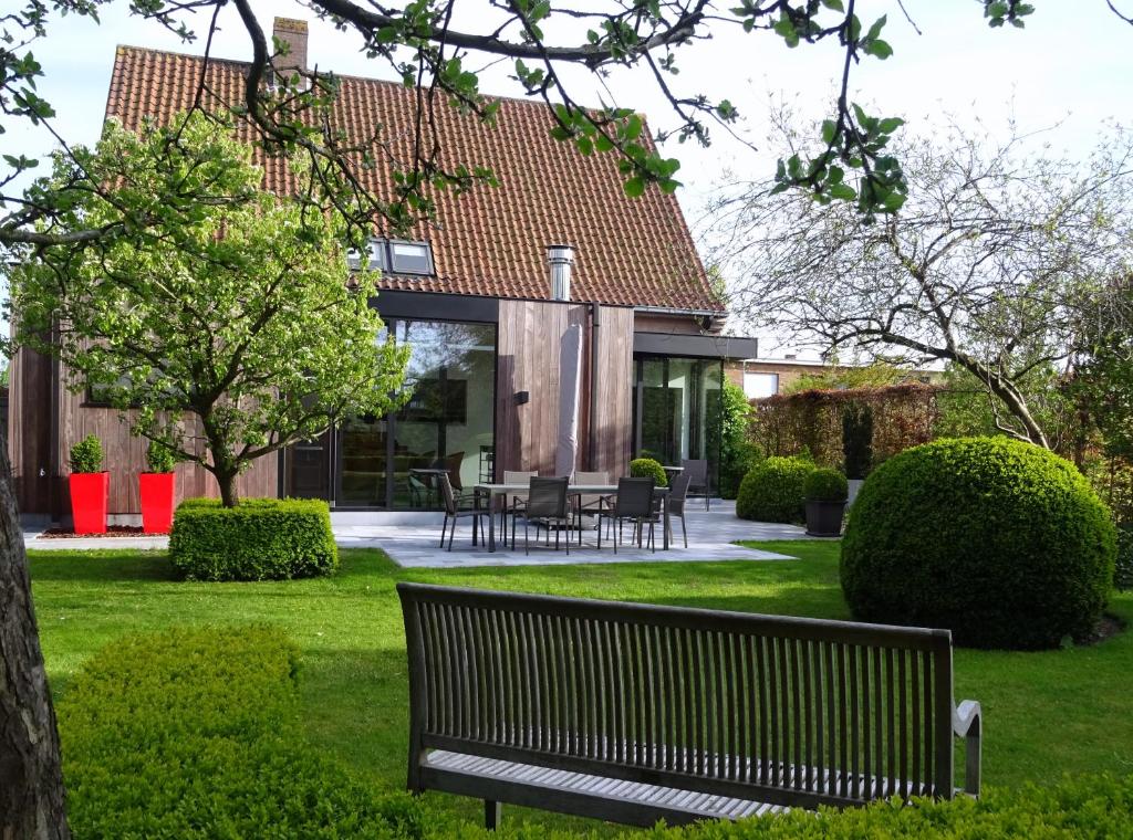 Zahrada ubytování B&B De Passant