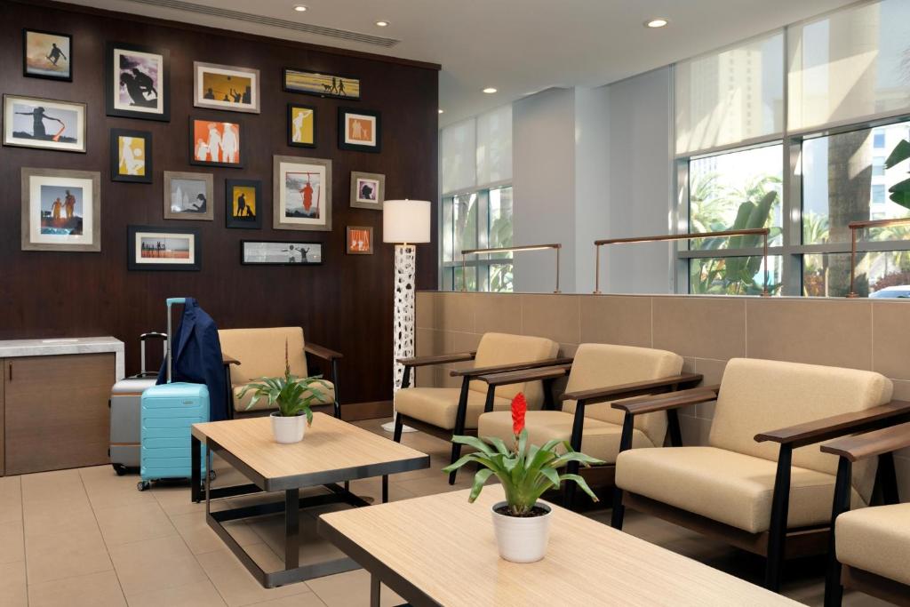 Posezení v ubytování Hyatt House San Juan