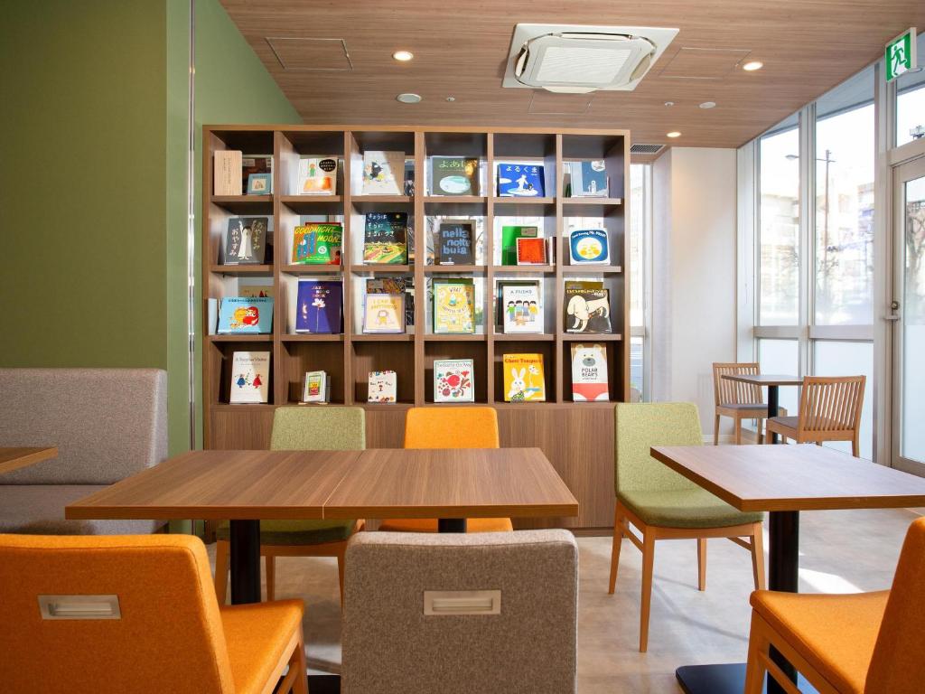 Posezení v ubytování Comfort Hotel ERA Tokyo Higashi Kanda
