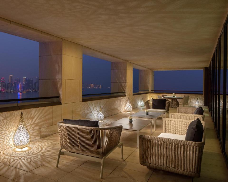 Posezení v ubytování Park Hyatt Doha, Msheireb Downtown
