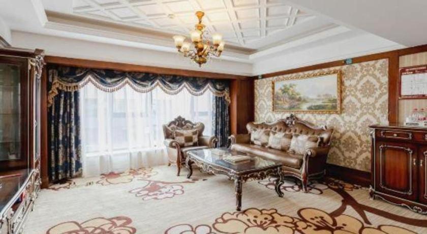 Chengdu French Theme Gold Palaceにあるシーティングエリア