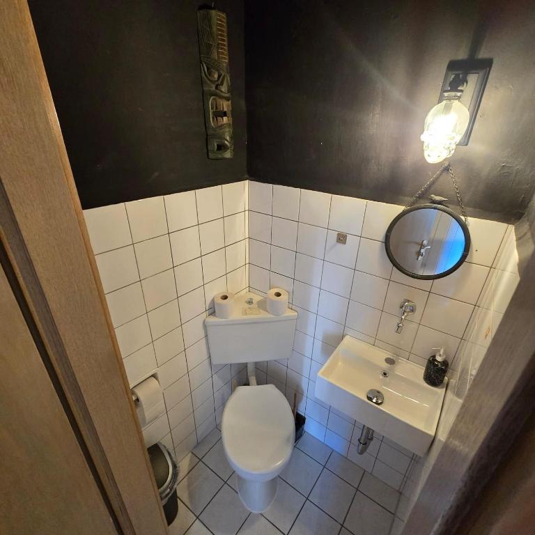 Koupelna v ubytování work & stay house in Linz