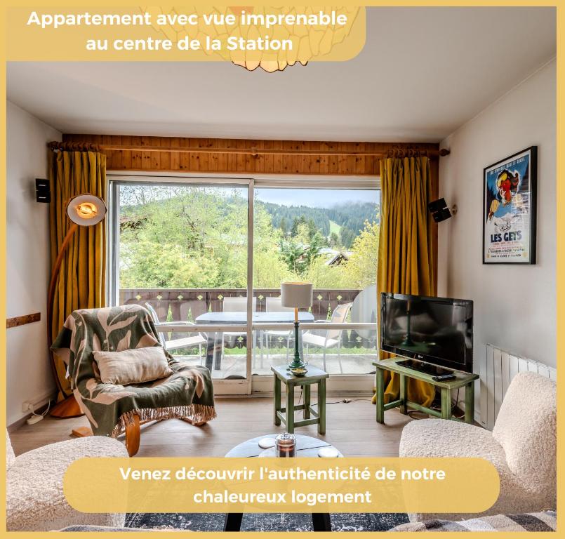 an apartment ever we imagined an centre die la station at Le Chamois d'Or I T4 I Les Gets in Les Gets