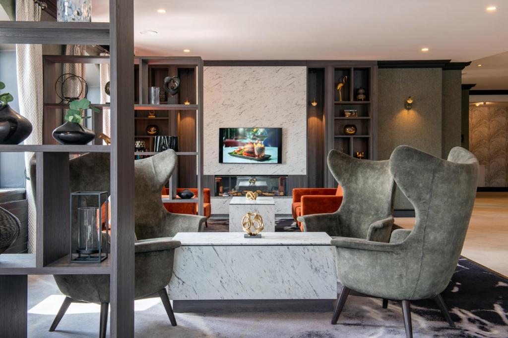 Posezení v ubytování Clybaun Hotel