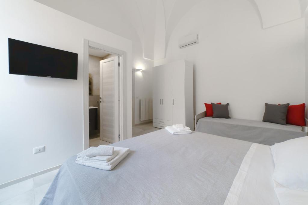 Postel nebo postele na pokoji v ubytování Villa Nara Luxury - Private Pool - 16 guest