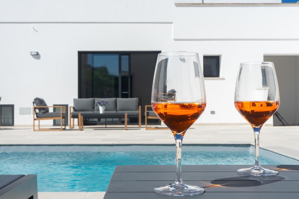 Bazén v ubytování Villa Nara Luxury - Private Pool - 16 guest nebo v jeho okolí