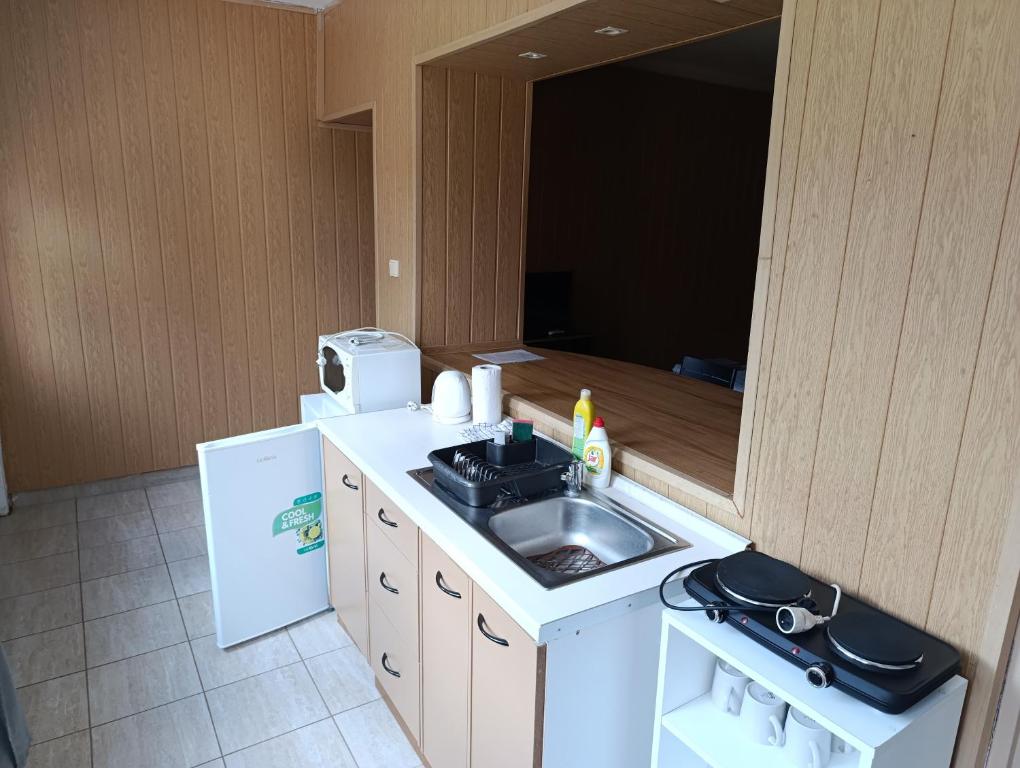 A kitchen or kitchenette at Village Park