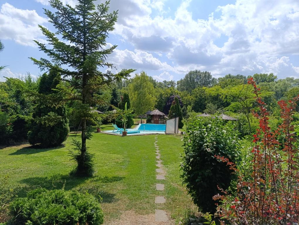 The swimming pool at or close to Village Park