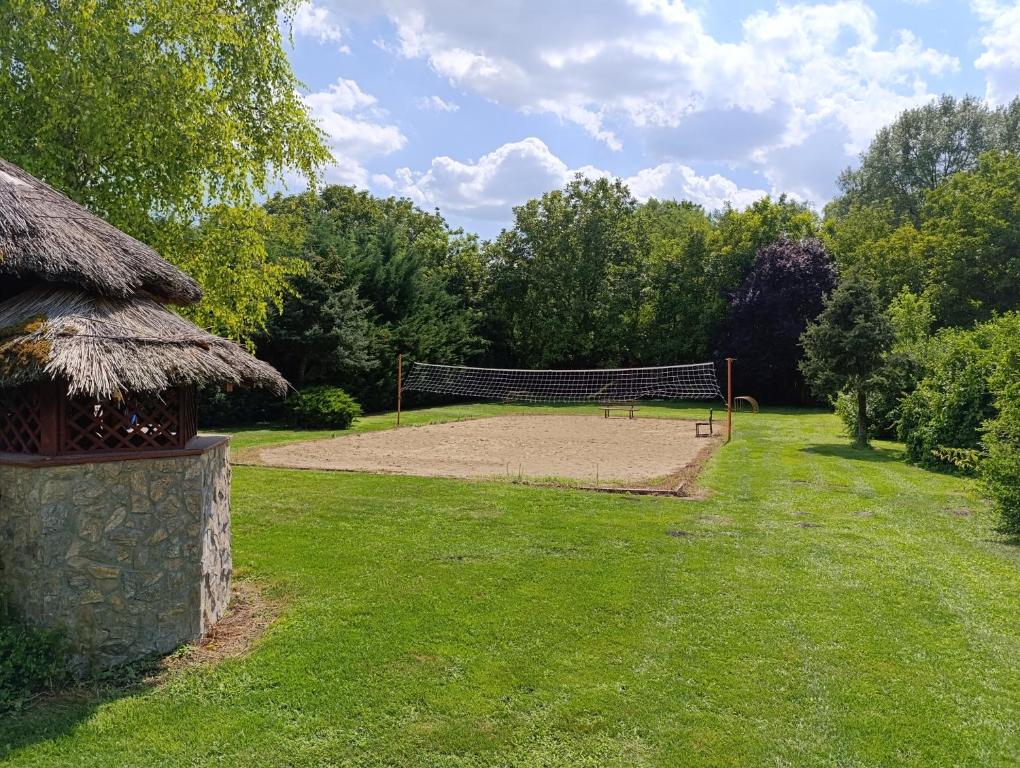 A garden outside Village Park