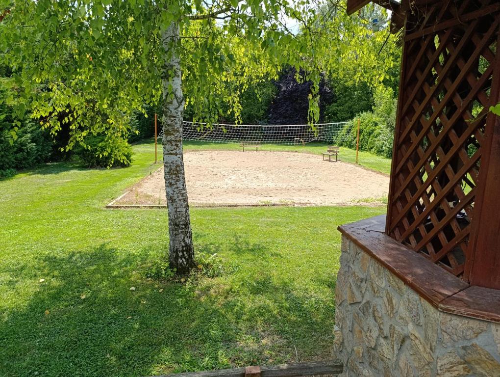 A garden outside Village Park