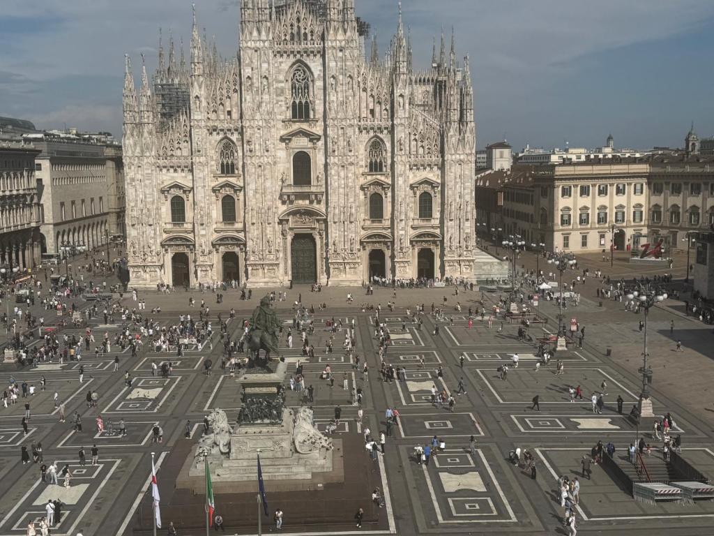 Pohľad z vtáčej perspektívy na ubytovanie Flat in Duomo