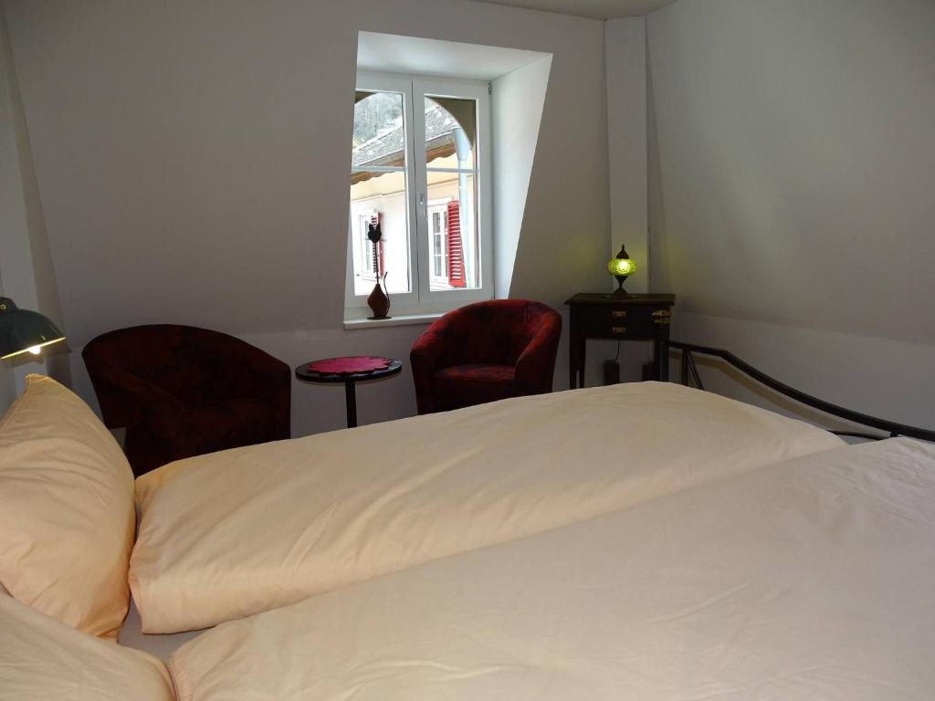 Postel nebo postele na pokoji v ubytování Room in BB - Room Chaiserstock BnB