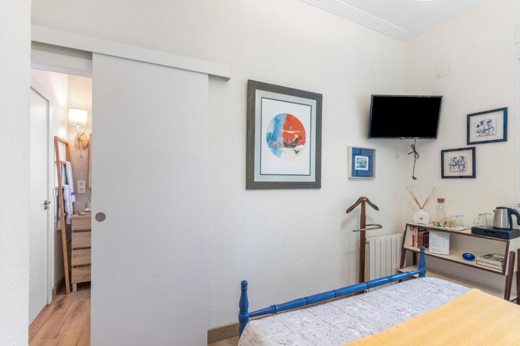 Postel nebo postele na pokoji v ubytování Chalet Casa Azul