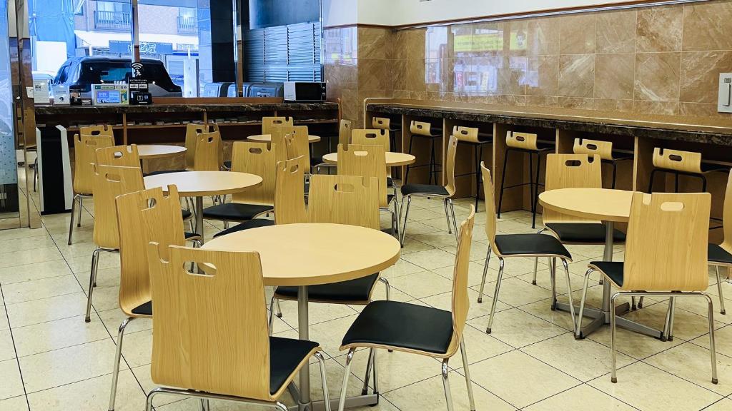 Restaurace v ubytování Toyoko Inn Nagoya-eki Shinkansen-guchi