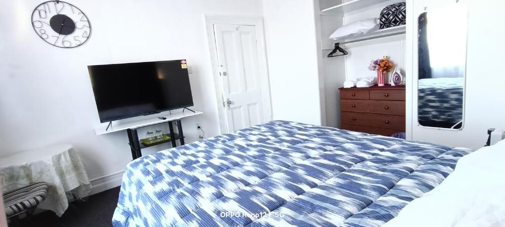 TV a/nebo společenská místnost v ubytování Cozy room in Oamaru