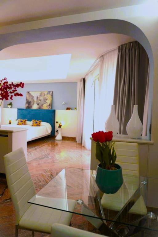 Posezení v ubytování B&B Midtown Sorrento Excellence