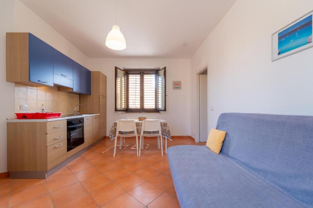Kuchyň nebo kuchyňský kout v ubytování Residence Favonio