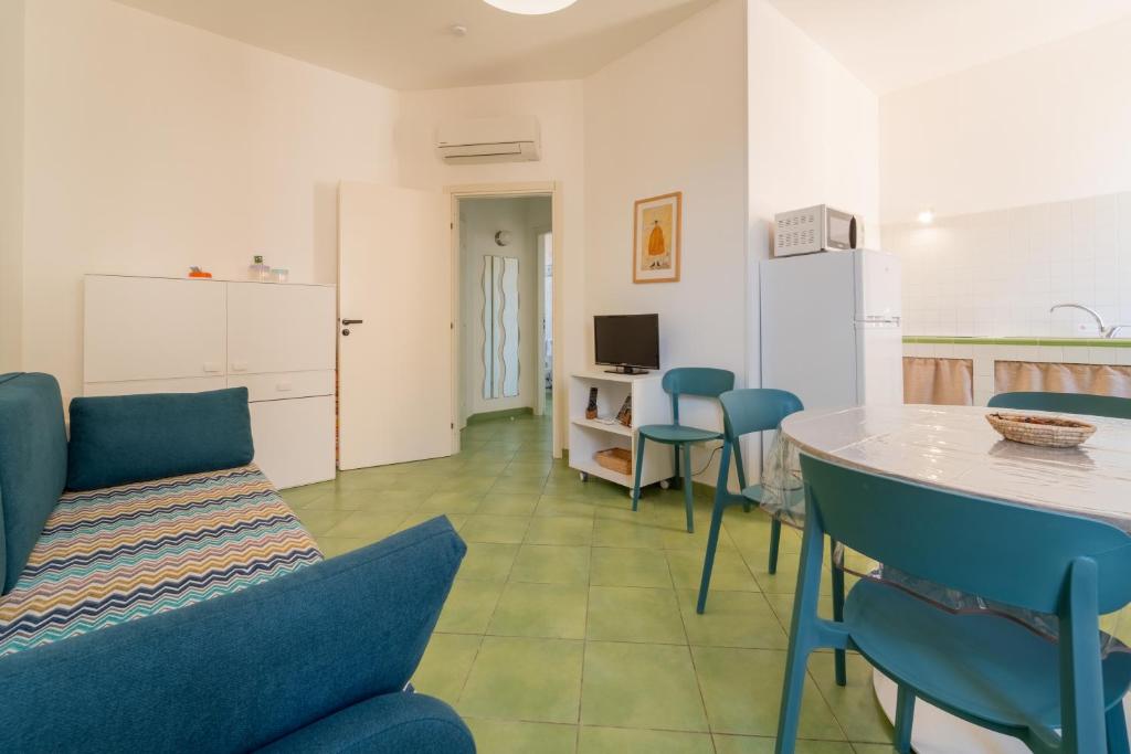 TV a/nebo společenská místnost v ubytování Residence Favonio