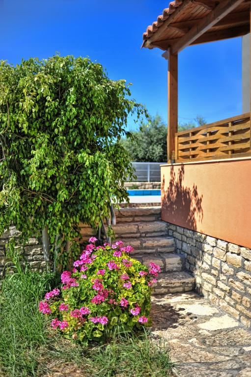 Zahrada ubytování Elena-Pelagia Villas