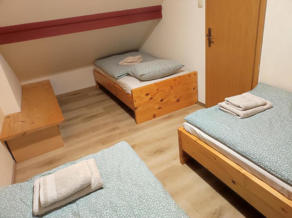 Postel nebo postele na pokoji v ubytování Village Vista