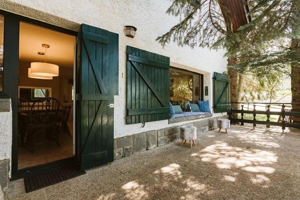 Balkón nebo terasa v ubytování CASA FIR Chalet Individual único en Formigal