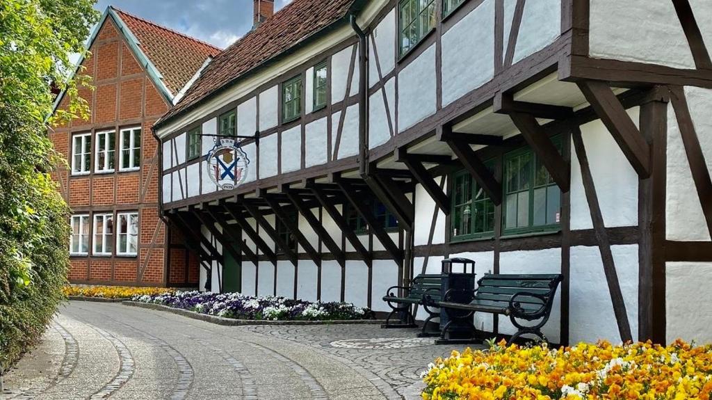 Zahrada ubytování Tiny house - in medieval Ystad