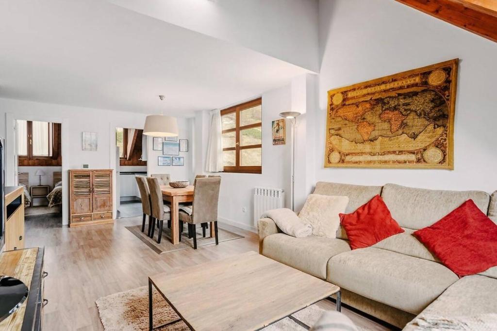 Posezení v ubytování ICIAR - Duplex 6 pax, garaje y trastero