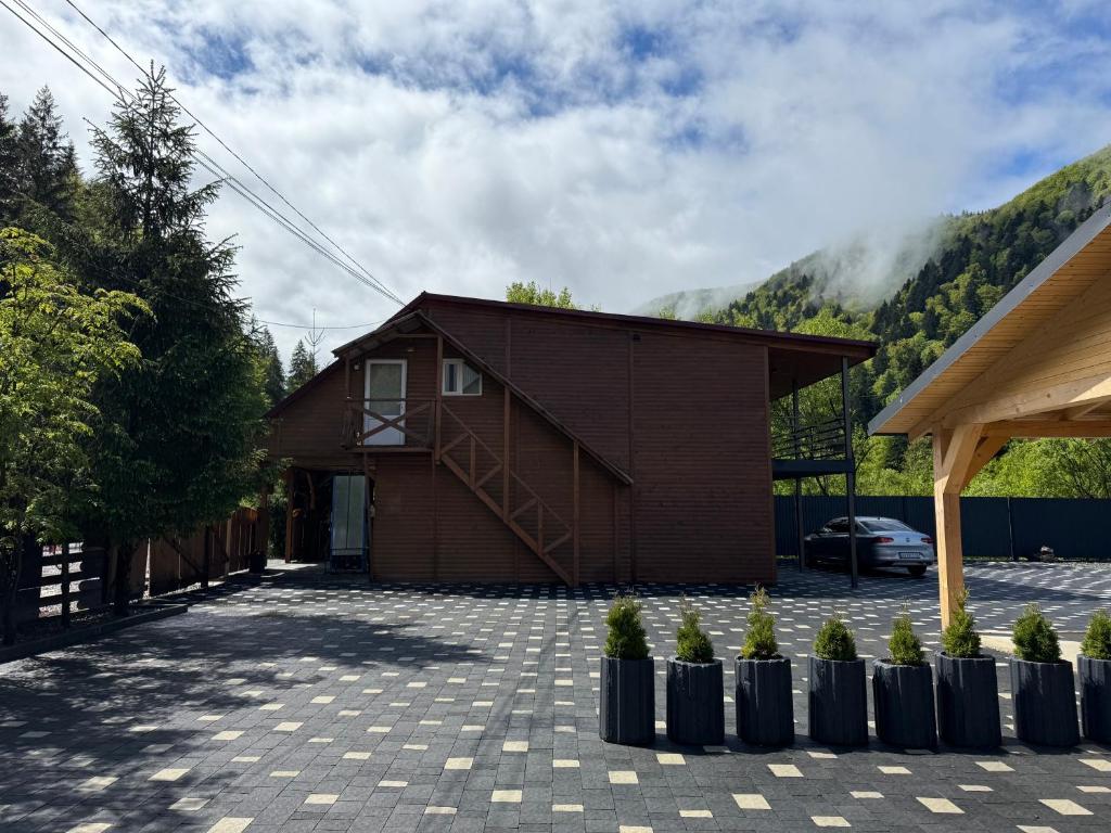 Budova, kde se apartmán nachází