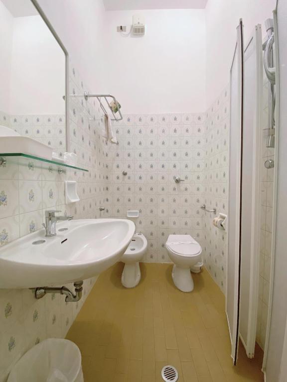 Koupelna v ubytování Hotel Residence Ponente