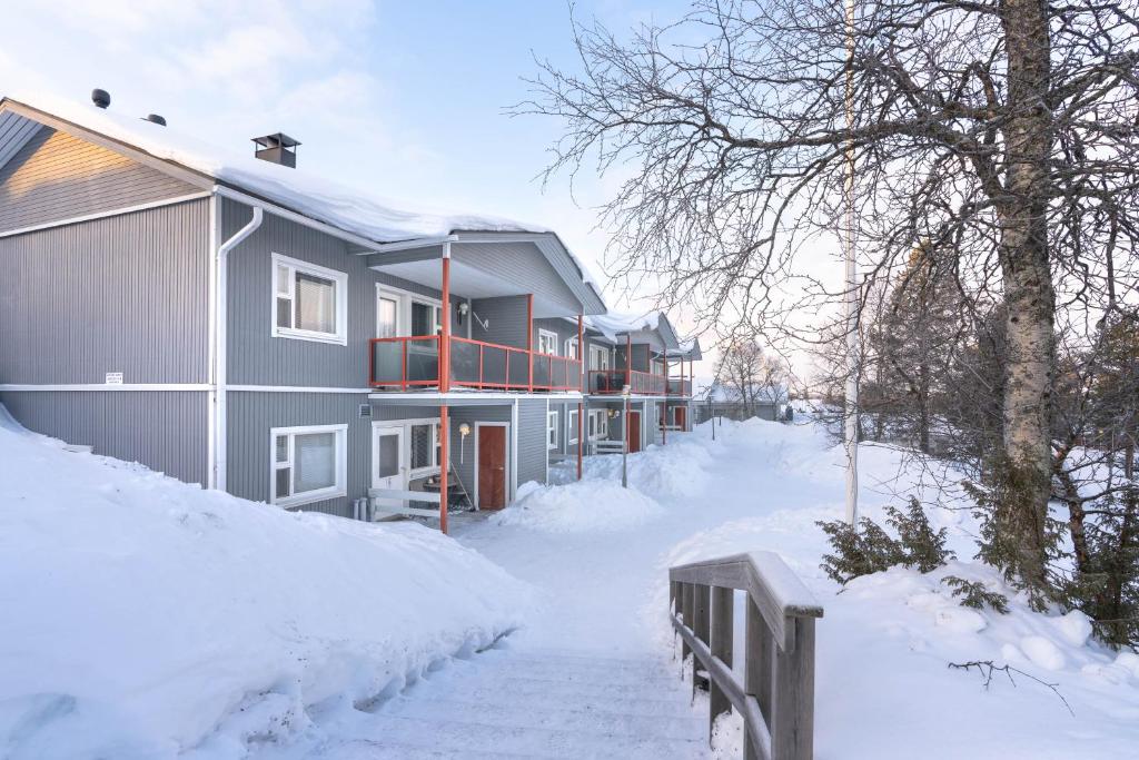 Kuukkeli Apartments Suite зимой
