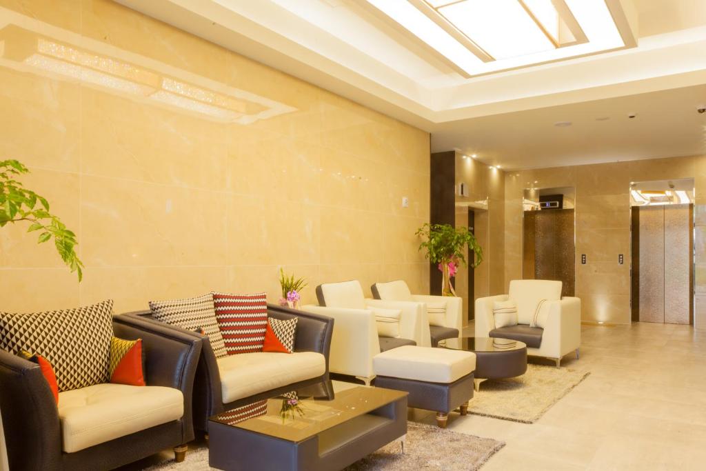 Posezení v ubytování Hotel Sienna
