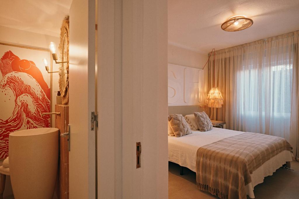 Voodi või voodid majutusasutuse Secret Oasis Ibiza-Only Adults toas