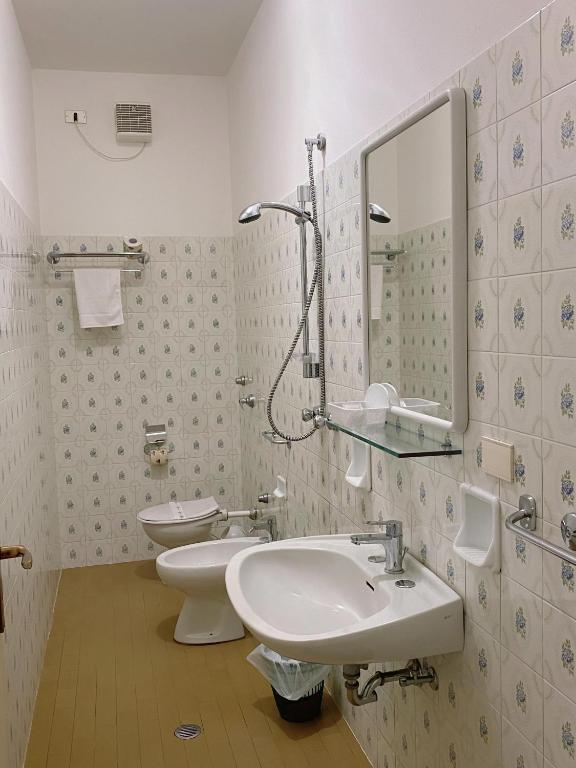 Koupelna v ubytování Hotel Residence Ponente