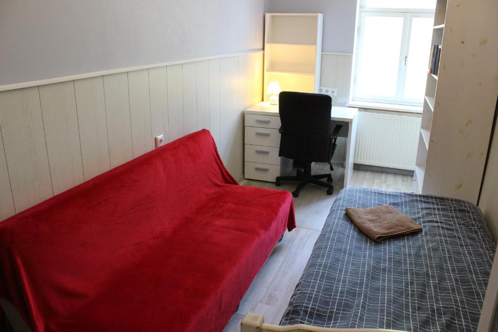 Postel nebo postele na pokoji v ubytování Herne Homestay