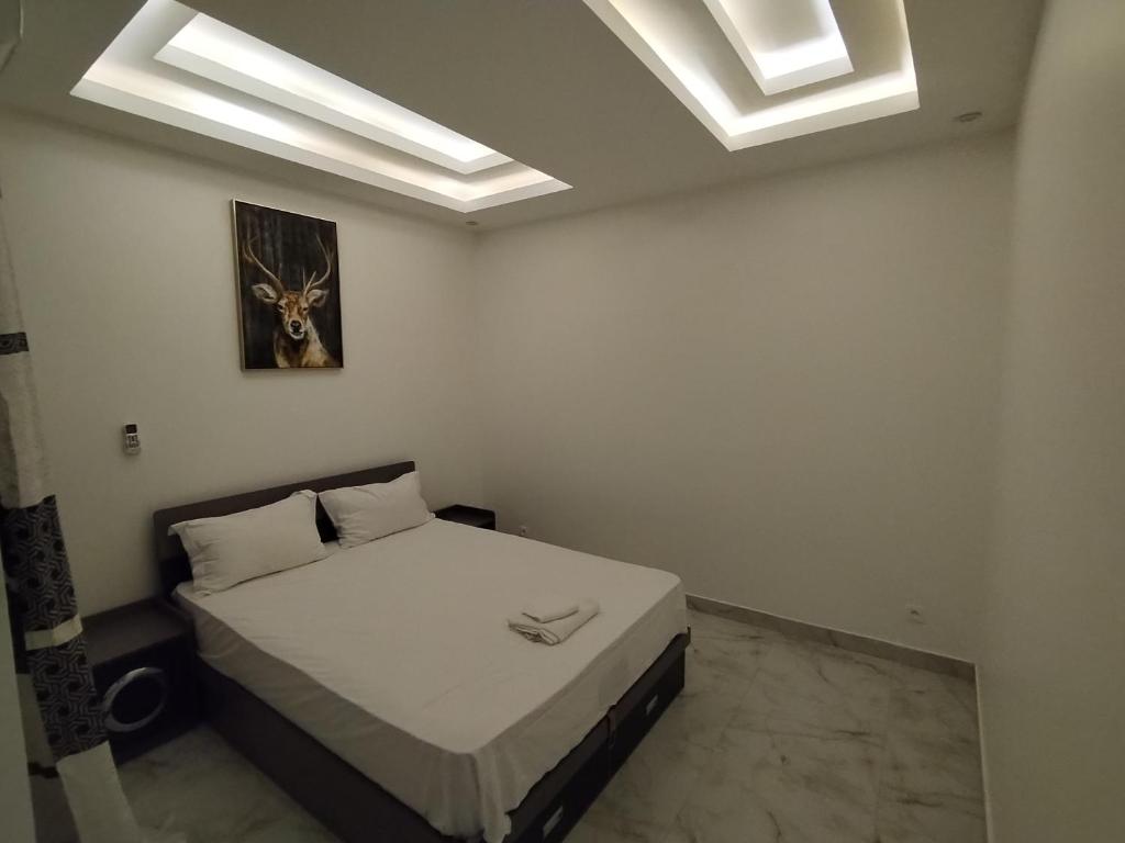 Llit o llits en una habitació de La Lionne