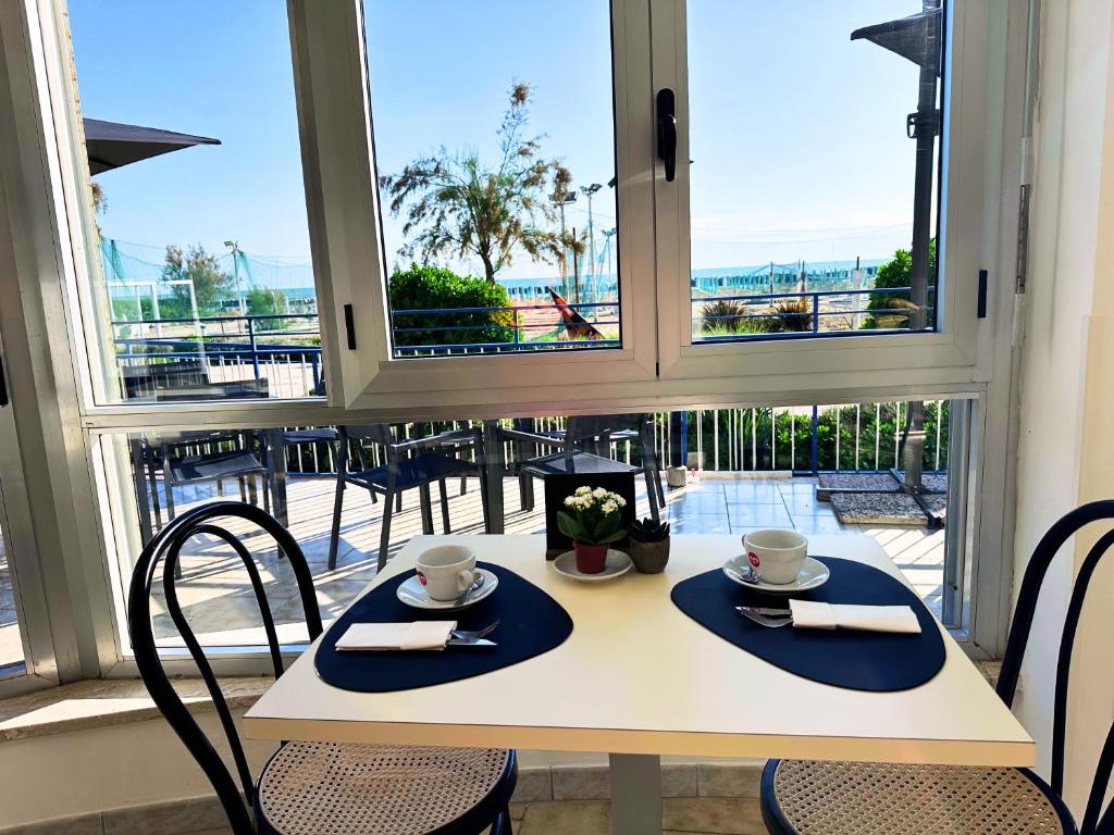 Balkón nebo terasa v ubytování Hotel Ideal