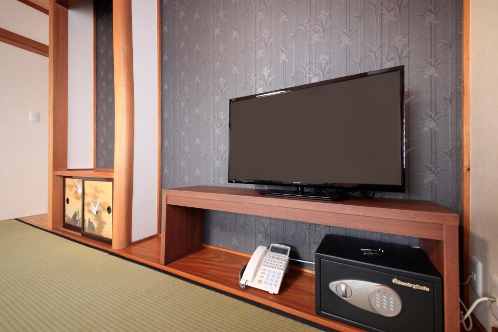 TV a/nebo společenská místnost v ubytování Hotel Togariishi