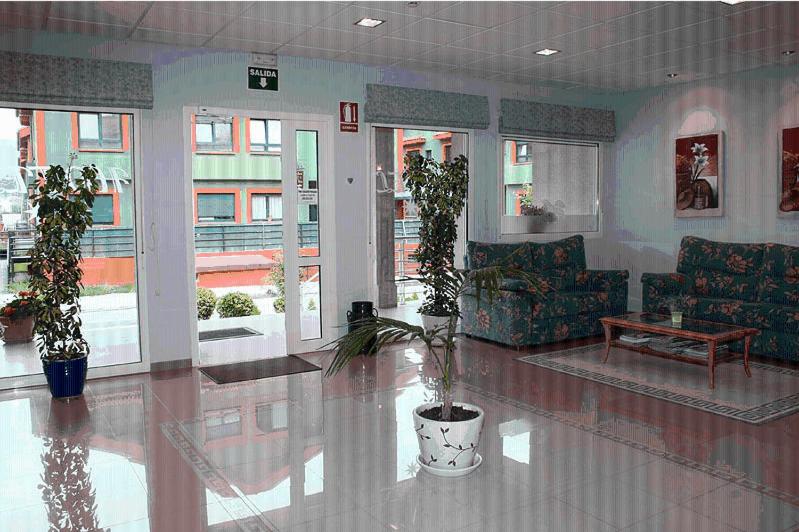 Posezení v ubytování Hotel La Guindal